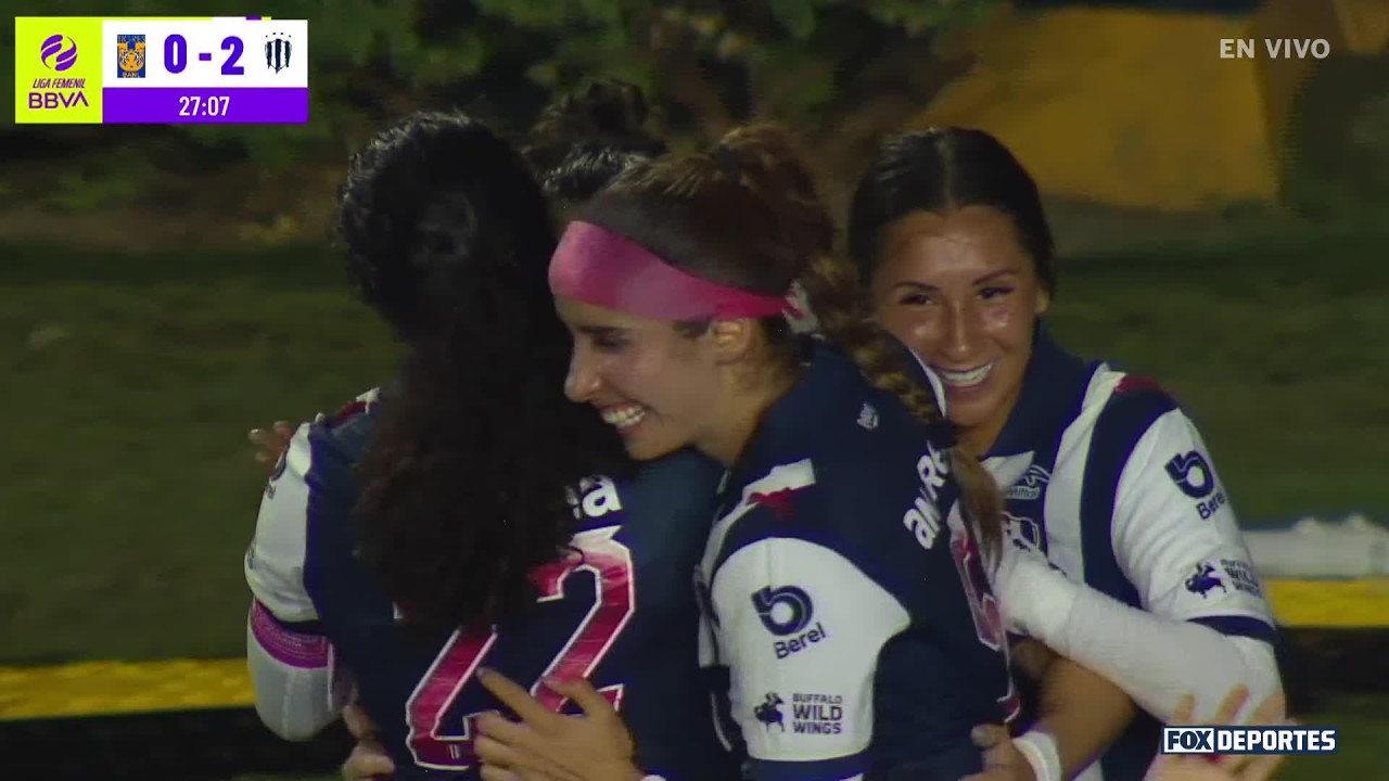 GOL Lucía García | Tigres 0-2 Rayadas | Clásico Regio, Apertura 2026 | Liga MX Femenil