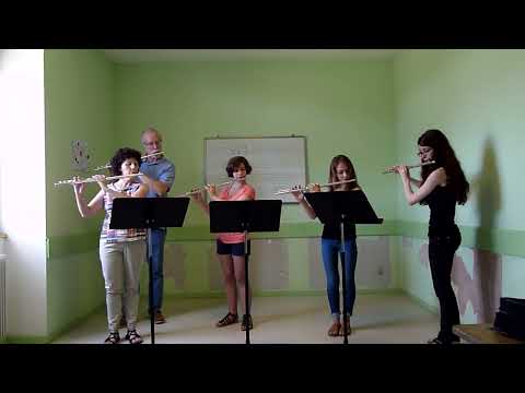 Handel:  'Passacaglia'  (flute ensemble)