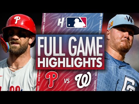 Philadelphia Phillies vs Washington Nationals - FULL GAME HIGHLIGHTS | August 16, 2025 MLB Season