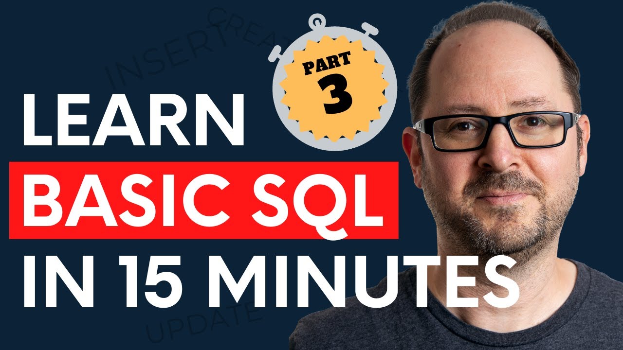 Learn Basic SQL in 15 Minutes (PART 3/3) | SQL Functions Tutorial | Business Intelligence