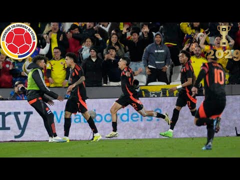 Colombia's first goal against Spain by Daniel Munoz🔥