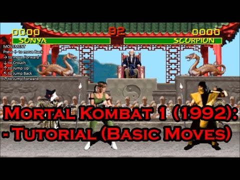 Mortal Kombat 1 (1992) - Basic Moves Tutorial