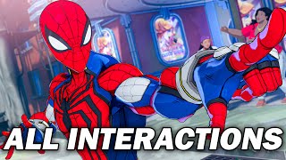 Marvel Tokon: Fighting Souls - ALL Spider-Man Unique Interactions