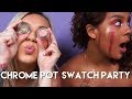 Chrome For The Holidays Chrome Paint Shadow Pot Quad