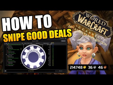 How Snipe Cheap Items in Classic WoW - World of Warcraft Gold Making