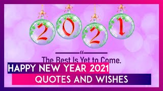 Download lagu Happy New Year 2021 Quotes and Wishes: Positive Messages and Greetings to Share on New Year's Eve mp3