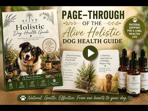 ALIVE Holistic Dog Health Guide Page-Through