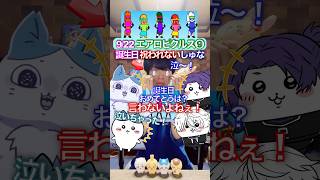 誕生日祝わないちいかわ✖︎エアロピクルス❾ #ちいかわ #声真似 #エアロピクルス