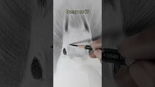 Realistic squirrel drawing #realisticdrawing #squirrel #shorts