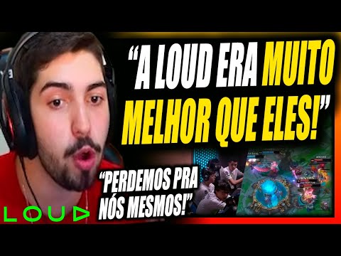 REAÇÃO DO JUKES, YODA, BAIANO E ESA COM A ELIMINAÇÃO DA LOUD vs DFM DO WORLDS