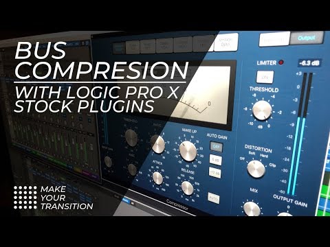 Bus Compression Workflow in Logic Pro - Mixdown Mastery 3/4 Mixing & Mastering Drums Tips
