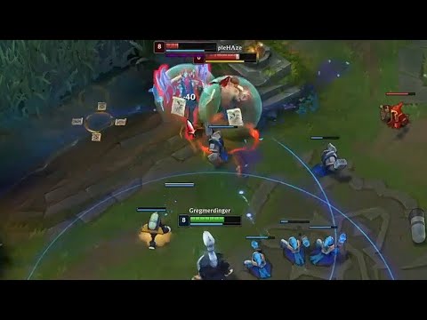 When your jungler decides to gank the heimerdinger
