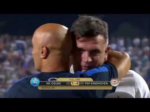 HNTV sažetak: NK OSIJEK vs PSV EINDHOVEN 1:0 (uzvratna utakmica 3. pretkola EL)