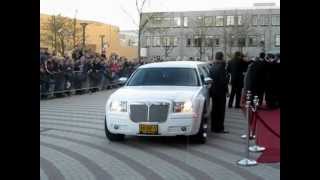 preview picture of video 'Gala Ichthus College Veenendaal met de Chrysler 300c limousine'