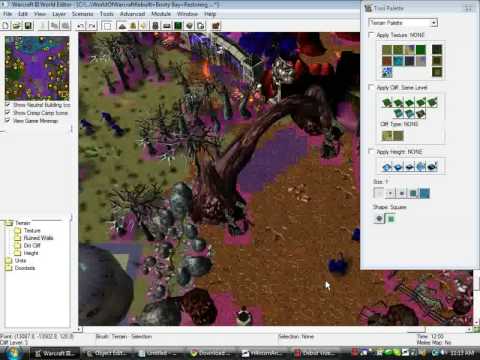 How to Copy and Paste Terrain in Warcraft 3 World Editor