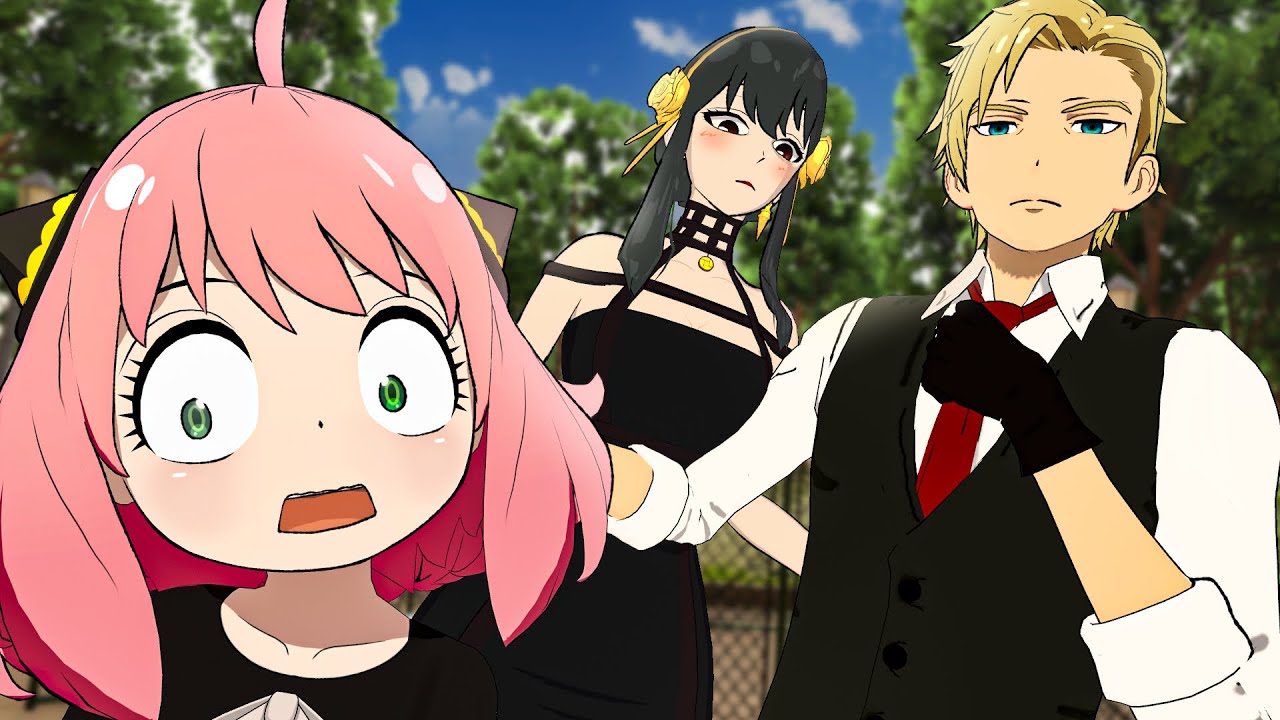 Loid e Yor levam a Anya para Passear em Spy x Family vr