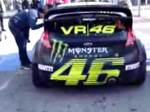 Valentino Rossi Monza Rally Show 2013 ford fiesta WRC