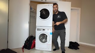 Blomberg washer not spinning | How to replace carbon brushes on Blomberg washer 371202407