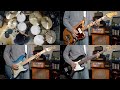 Velocity Girl - I Can't Stop Smiling [DRUM + GUITAR + BASS COVER]