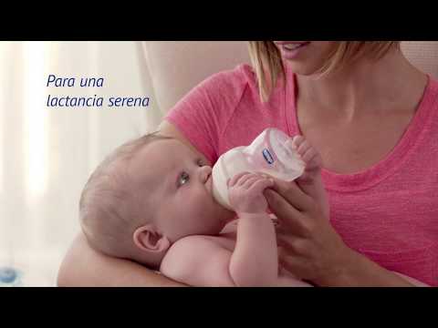 Biberón anticólicos 2+ meses tetina inclinada de silicona NaturalFeeling  Chicco 250 ml.