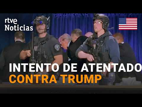 EE.UU.| TRUMP sale ILESO tras UN TIROTEO en la cena de corresponsales de la CASA BLANCA| RTVE