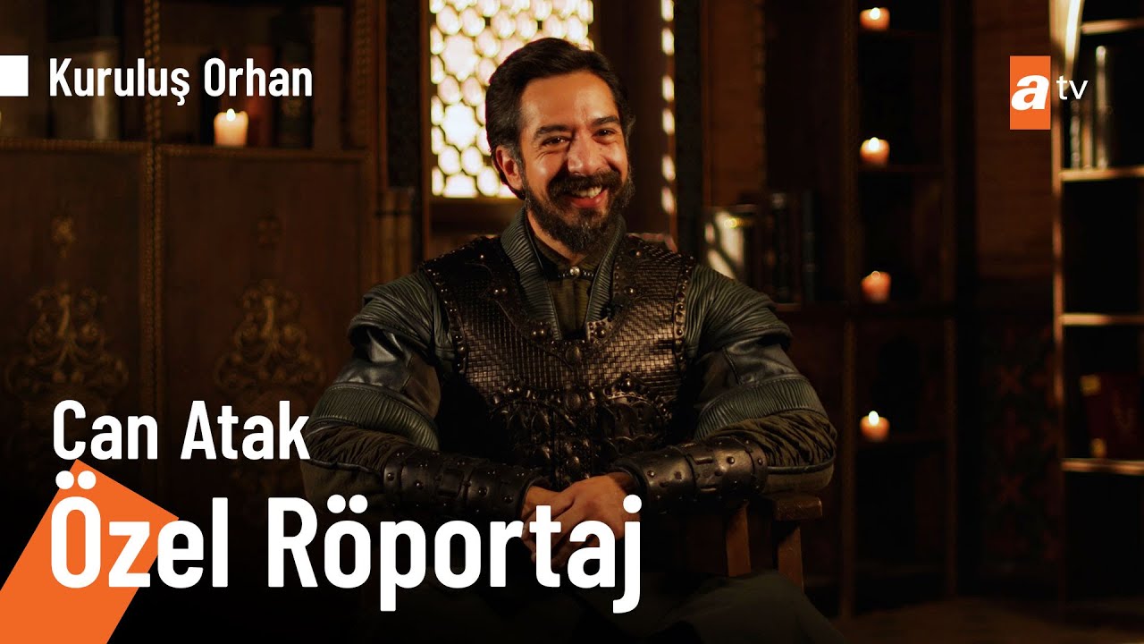Dizimizin Kara Halit'i Can Atak'a sorduk⚔️ | Kuruluş Orhan Özel Röportaj @KurulusOrhanatv