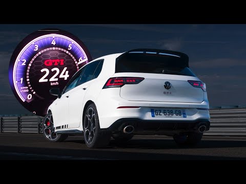 VW Golf 8 GTI Clubsport 0-230 kmh