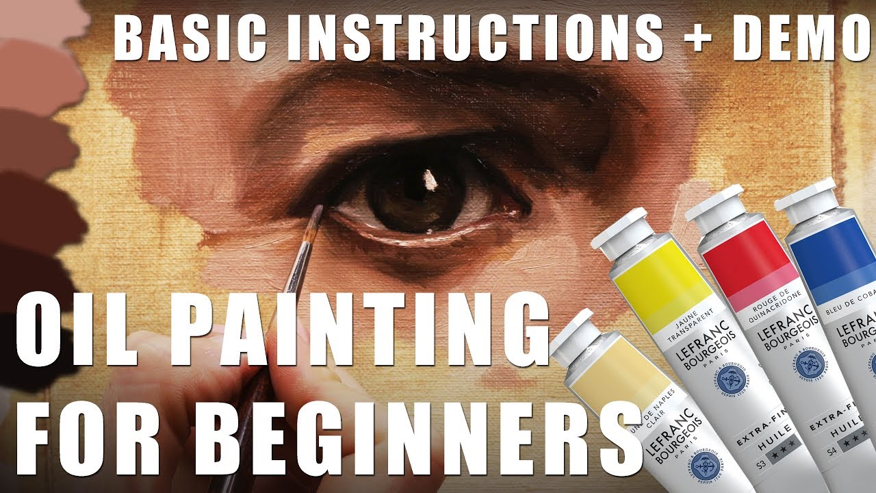 oil painting for beginners step by step instruction by florent farges