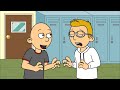 Classic Caillou Bullies Another Student Grounded