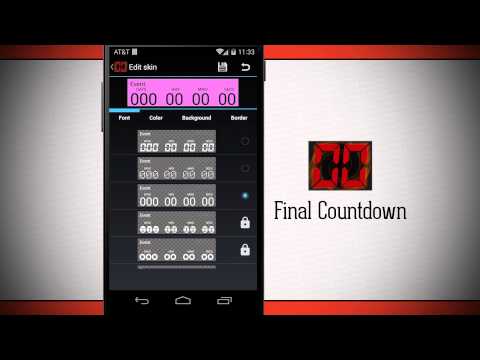 Final Countdown - Widget Video