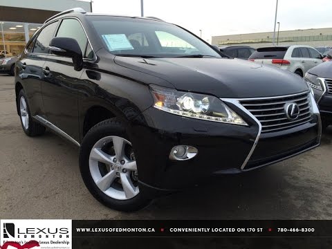 Lexus Certified Pre Owned 2013 RX 350 AWD Premium Package 2 Review | Wetaskiwin Alberta