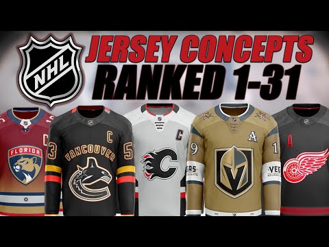 NHL Jersey Concepts Ranked 1-31! #5