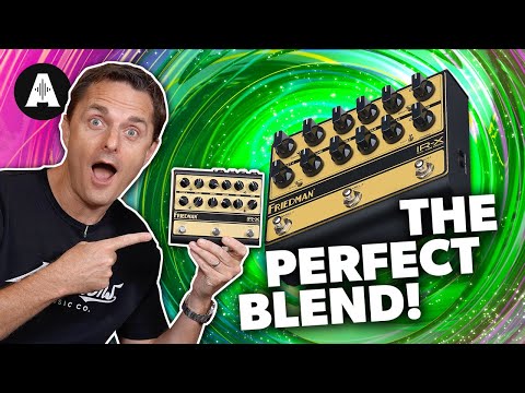 Friedman IR-X Dual Tube Preamp DI 2-channel Pedal-style Tube Guitar Preamp/DI with Power Amp Simulation, IR Loader, Effects Loop, and MIDI (No Box) image 6