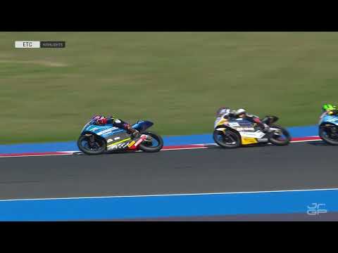 🏍️ Highlights #ETC Race 1 | Round 5 Misano | 2025 FIM JuniorGP™ World Championship