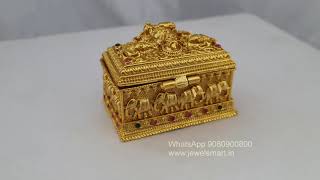 Bahubali Style Nagas Awesome Temple Sindoor Box For Wedding Divine Jewellery Jewelsmart