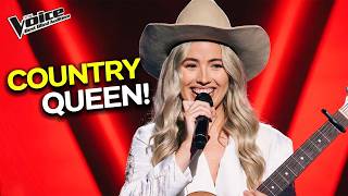 18-Year-Old Flips Anti-Hero Into Country... Coaches Can't Believe It | The Voice [4K]