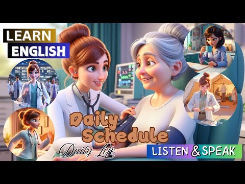 A Day in the Life of Tiya: The Adventurous Doctor | Learn English Through Story | Speaking Practice