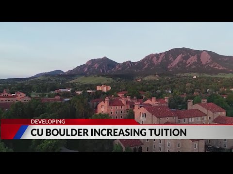 CU Boulder increasing tuition