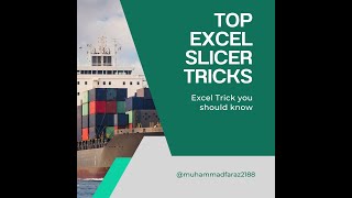 Download the video "Excel for Beginners | slicer in excel | Excel Table slicer Tips & Tricks | Excel Tutorial | MS Excel"