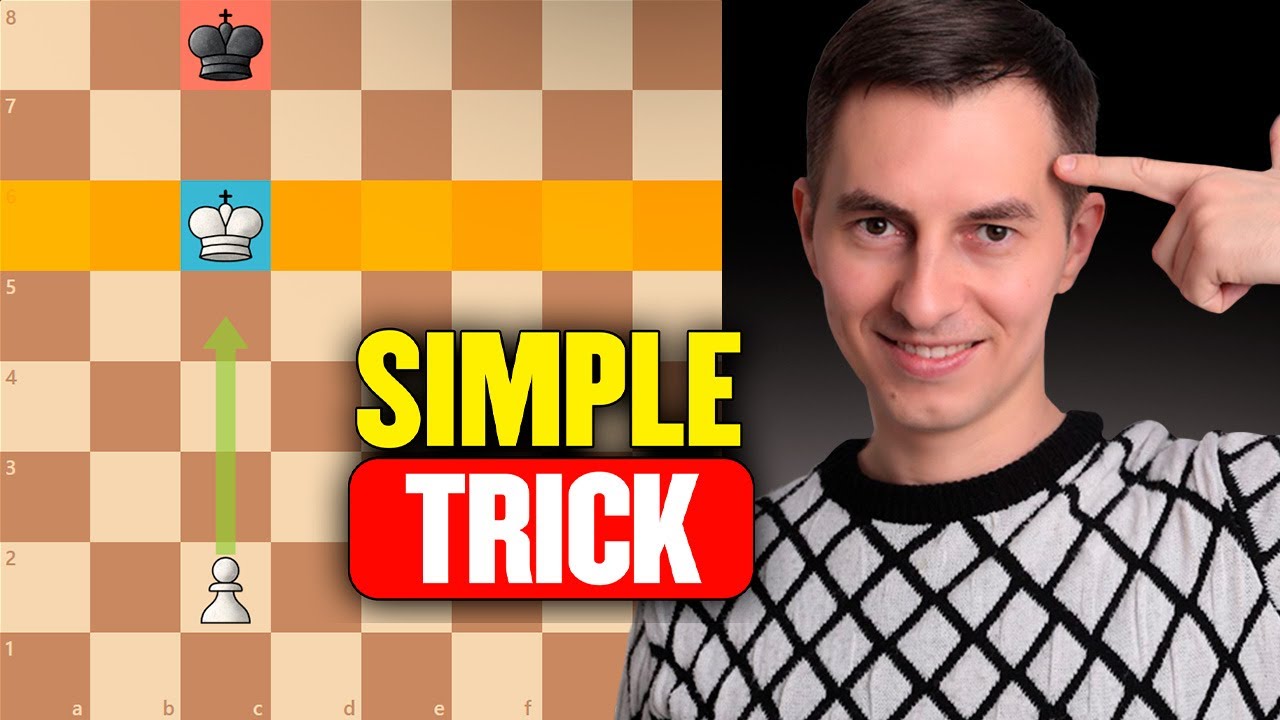 2 Simple Rules To WIN King & Pawn Endgames Easily