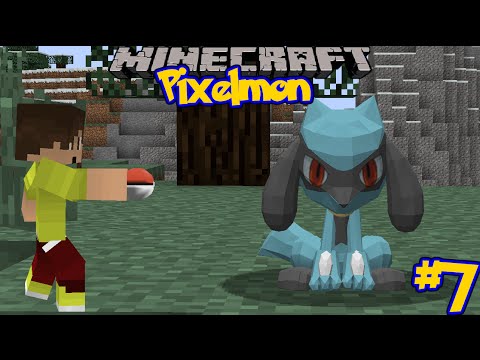 Pixelmon Season 2! Ep. #7! "Riolu Search!" Minecraft 1.7.4! [Minecraft Pokemon Mod!]
