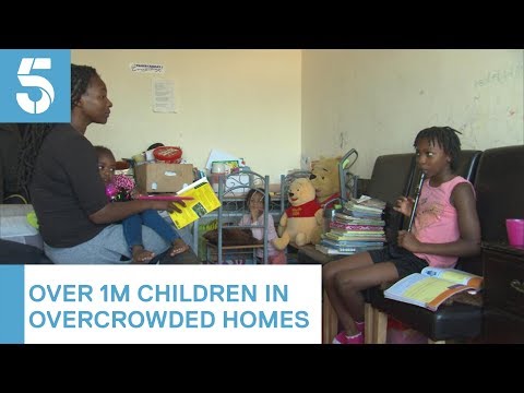 1 million children in England are living in overcrowded homes, charity warns | 5 News