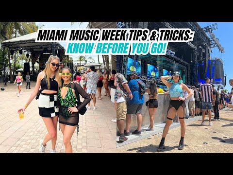 How to Survive Miami Music Week 2025 | Must-Know Tips & Party Guide!☀️😎