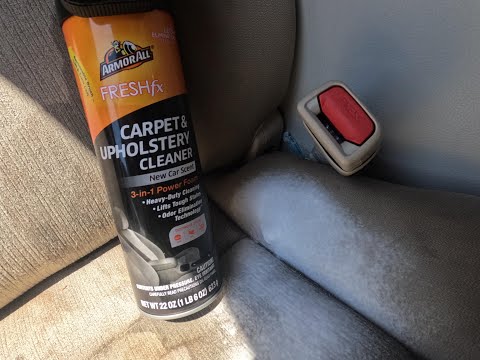 How To Use Armor All Carpet & Upholstery Cleaner + Product Review