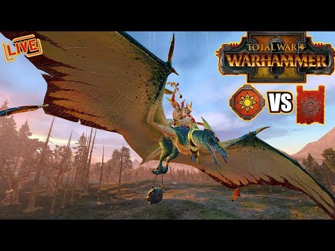 Total War: Warhammer II Battlecast #7 - (1v1) Lizardmen vs Skaven - Double Abomination