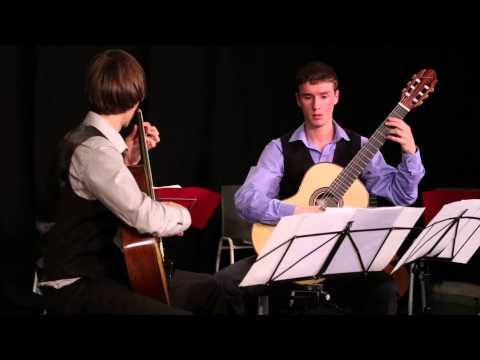 Ástor Piazzolla - Andante Tango Suite - Cinghiale Guitar Duo