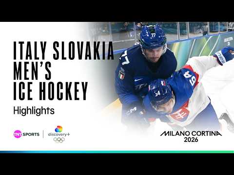 THRILLER! 🔥 | Men's Ice Hockey - Italy vs Slovakia Highlights | Winter Olympics 2026