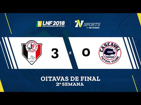 LNF2018 - Joinville 3 x 0 Cascavel - Gols - Oitavas - Volta