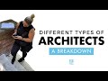Different types of architects