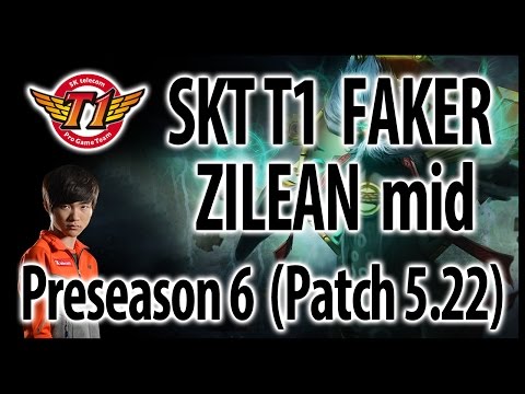SKT Faker – Zilean mid vs. Ryze – Preseason 6, KR challenger ranked solo queue (2015.11.17)